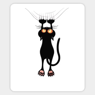 Cat Hanging Around Sticker